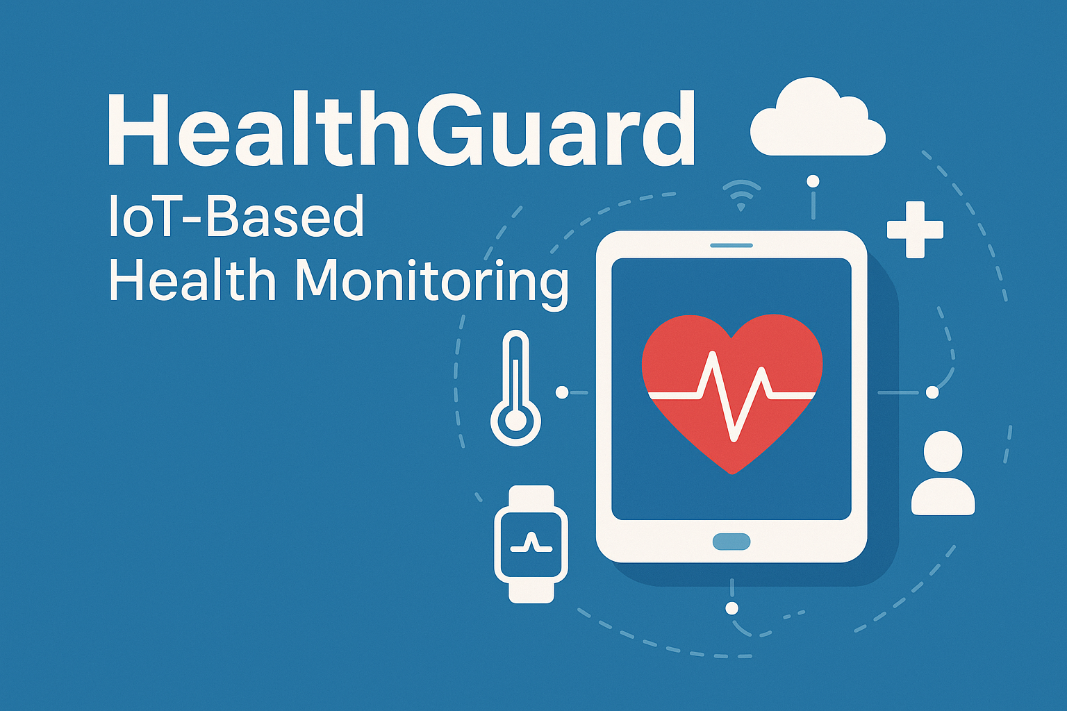 HealthGuard IoT Vitals Monitoring System